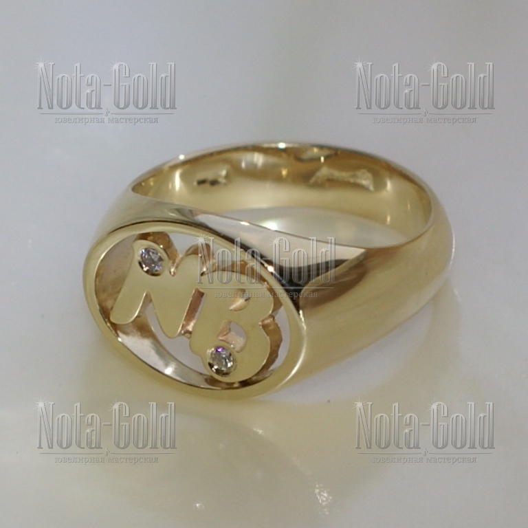 Мастерская Nota-Gold изготавливает печатки на заказ.