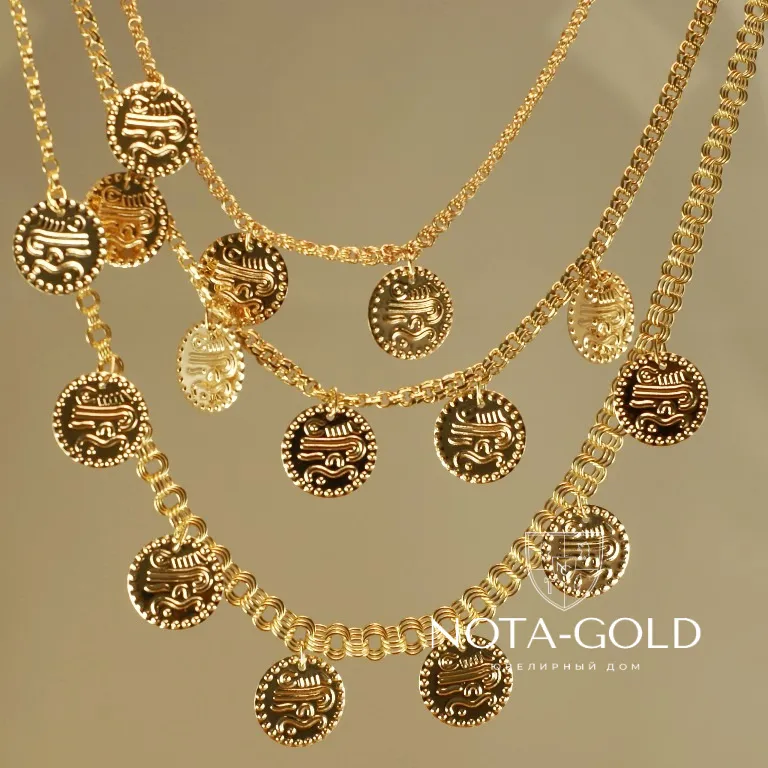 Как выбрать длину и размер цепочки на шею для женщин и мужчин