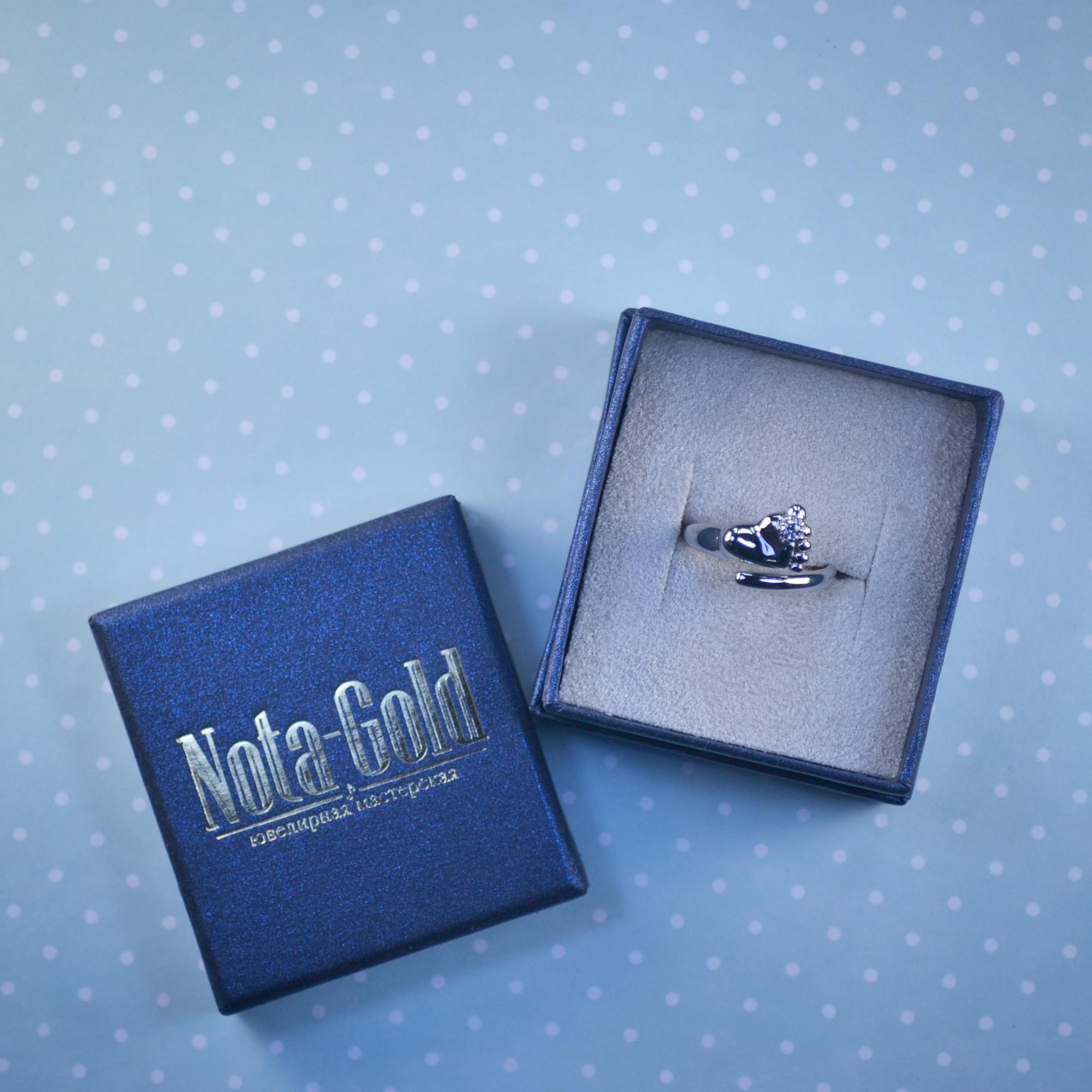 Розыгрыш в Instagram к 8 марта: серебряное кольцо с пяточкой ребёнка в подарок!