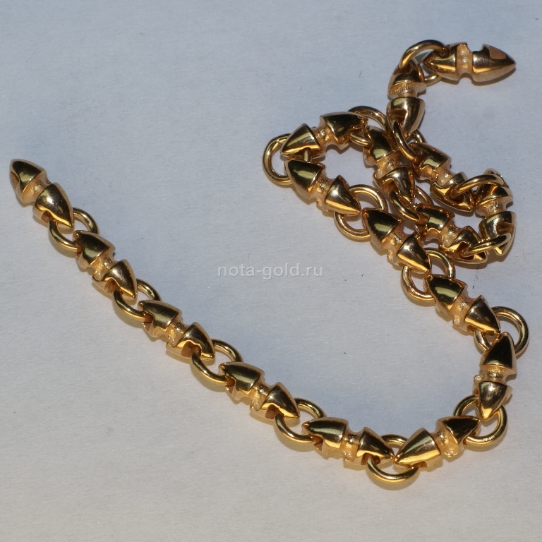 Ювелирная мастерская Nota-Gold изготовит на заказ золотые и серебряные цепи.
