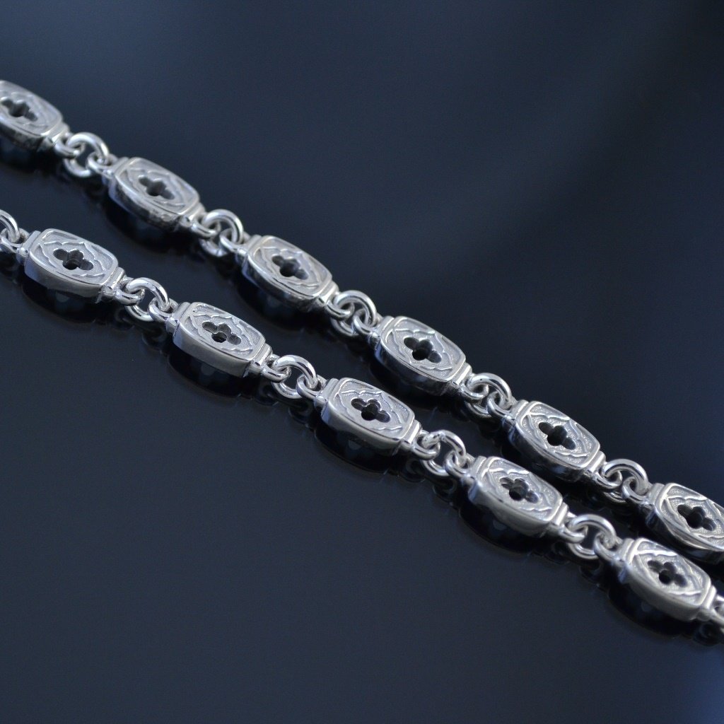 Серебряная цепочка эксклюзивное плетение Иань (цена за грамм)