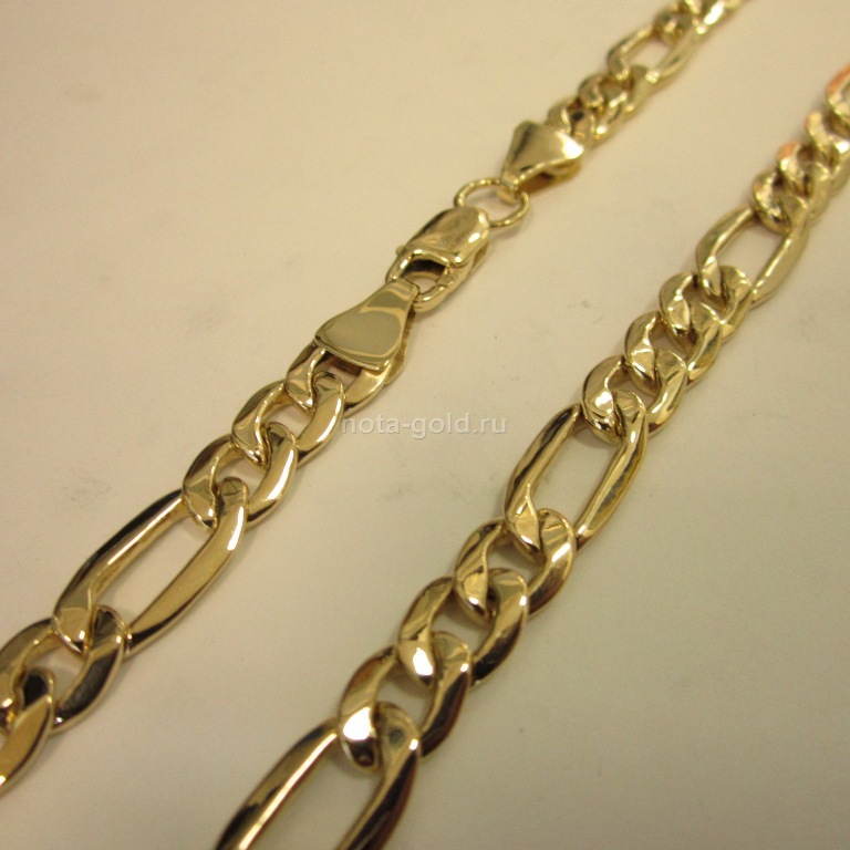Ювелирная мастерская Nota-Gold изготавливает на заказ цепи из золота и серебра любой сложности.