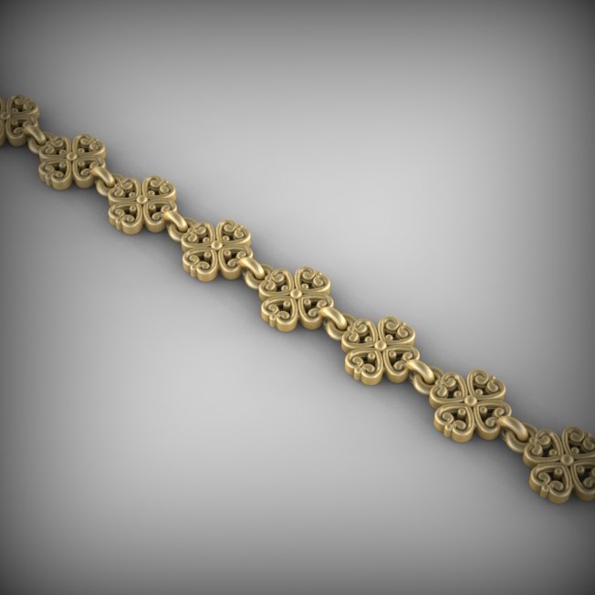 Образцы цепочек из золота ручной работы