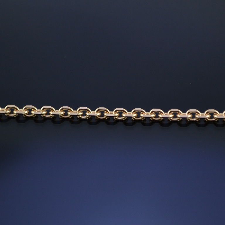 Золотая цепочка плетение якорное Якорь станочное на заказ (цена за грамм)