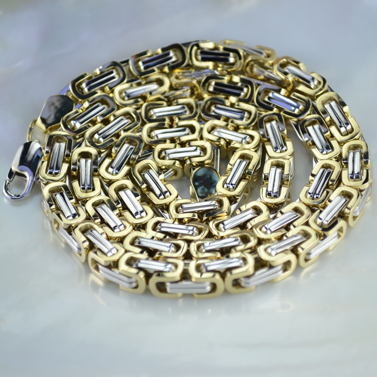 Золотая цепочка эксклюзивное плетение Скарабей (цена за грамм)