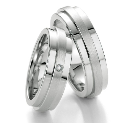 Обручальные кольца серебряные на заказ (Вес пары: 12 гр.)