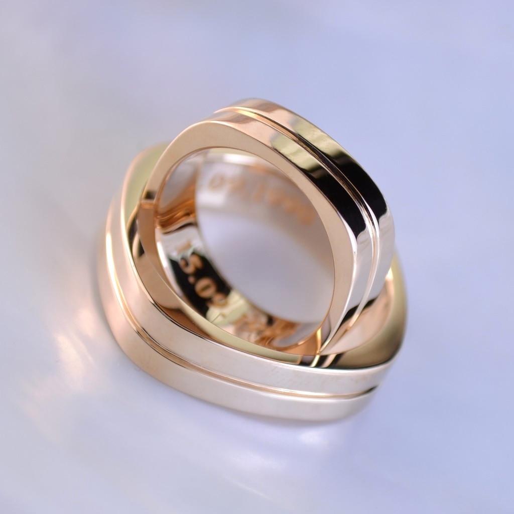 Обручальные кольца квадратного сечения с гравировкой даты свадьбы в подарок на годовщину (Вес пары 20 гр.)