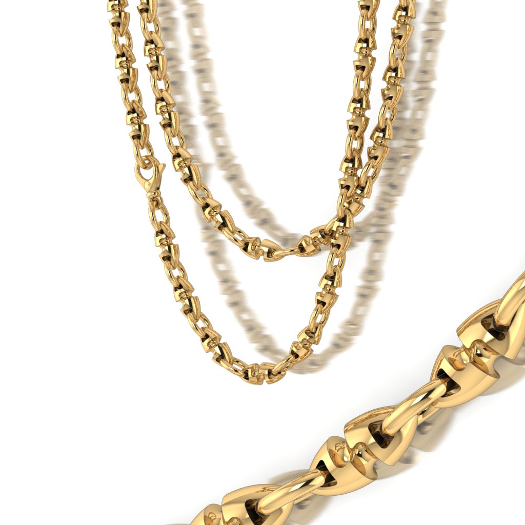 Золотая цепочка на заказ плетение Пуля (цена за грамм) | Купить в ...