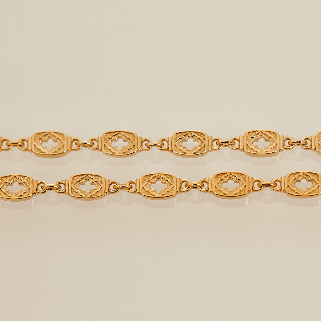 Золотая цепочка эксклюзивное плетение Иань на заказ (цена за грамм)