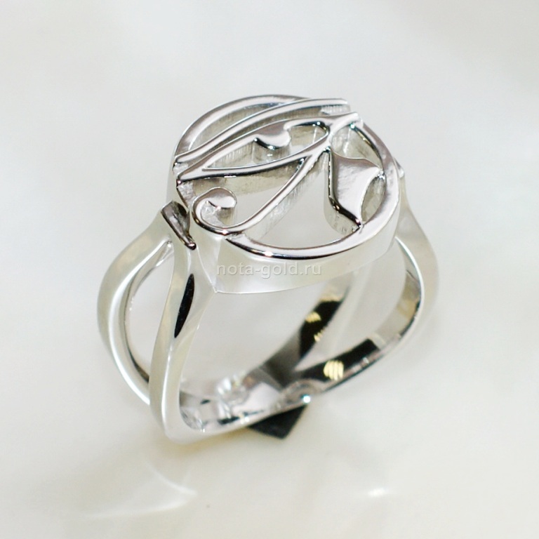 Ювелирная мастерская Nota-Gold изготовила на заказ золотое женское кольцо.