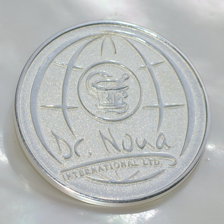 Ювелирная мастерская Nota-Gold изготавливает корпоративные медали из золота и медали из серебра на заказ