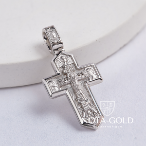 Крестик для мальчика на крещение из серебра (Вес: 4 гр.)