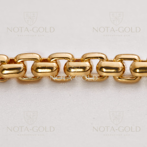 Золотая цепочка эксклюзивное плетение Галс двойное (цена за грамм)