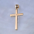 Православный крест из позолоченного серебра с распятием и гравировкой Спаси и сохрани (Вес: 5 гр.)