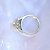 Эксклюзивное кольцо из белого золота с крупным бриллиантом 1,95ct  (Вес: 7 гр.)