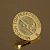 Золотой значок для компании Мегафон (Вес 4,5 гр.)