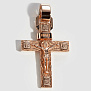 Золотой нательный православный крест (Вес 12,9 гр.)