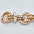 Женский плетёный браслет из жёлто-белого золота (Вес 40 гр.)