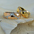 Свадебные кольца с ветвями (в виде ветви) и бриллиантами на заказ (Вес пары: 17 гр.)