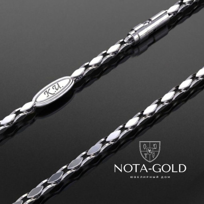 Цепочка из платины плетение Вивальди (Вес 91 гр.)