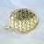 Золотой кулон цветок жизни с бриллиантами выпуклый рельеф (Вес: 9,5 гр.)