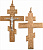 Крест нательный православный (Вес: 54,60 гр.)