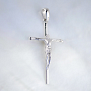 Серебряный нательный крест с распятием  на заказ (Вес 2 гр.)