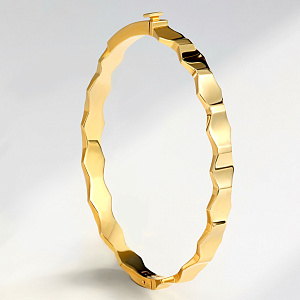 Золотой женский двухзвенный браслет (Вес 22,9 гр.)