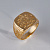 Эксклюзивный славянский мужской перстень печатка из золота - сила моего рода моя сила (Вес 11 гр.)