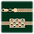 Золотая цепочка эксклюзивное плетение Бисмарк в четыре нити из одинарной якорной на заказ (Вес 20,24 гр.)