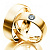 Матовые обручальные кольца с бриллиантом на заказ (Вес пары: 11 гр.)