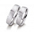 Обручальные кольца с орнаментом и бриллиантом на заказ i887 (Вес пары: 12 гр.)
