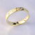 Мужское золотое кольцо с гравировкой Спаси и сохрани (Вес: 4 гр.)