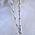 Серебряная пустотелая дутая цепочка плетение Волна 32013 (Вес 18,5)