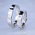 Классические свадебные кольца из платины 950 пробы прямого профиля в женском кольце бриллиант принцесса (Вес пары: 16 гр.)