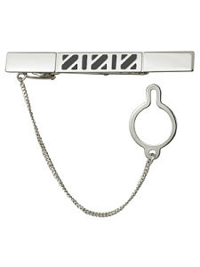 Зажим для галстука из серебра на заказ i459 (Вес: 10 гр.)