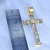 Именной золотой мужской крест эксклюзивного дизайна Спаси и сохрани Михаила (Вес 20 гр.)