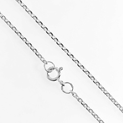 Цепочка из серебра 925 пробы плетение Якорь станочное длиной 55 см (Вес: 4,01 гр.)