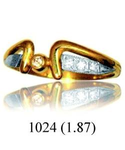 Кольцо 1024 (Вес: 1,87 гр.)