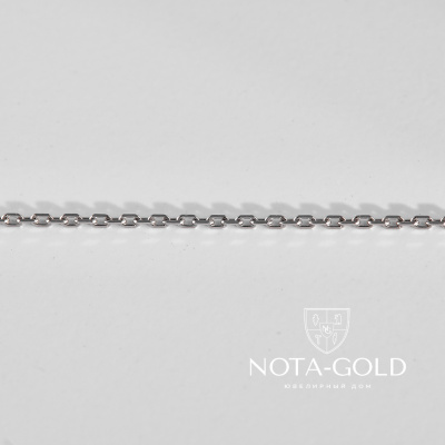 Цепочка из белого золота 585 пробы плетение Якорь станочное длиной 50,5 см (Вес: 3,25 гр.)