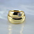 Глянцевые обручальные кольца с крупным бриллиантом 2,5 мм (Вес пары: 11 гр.)