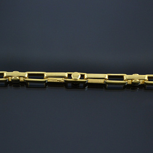 Золотая цепочка эксклюзивное плетение Носорог (Вес 29,5 гр.)