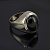 Эксклюзивный мужской перстень печатка из серебра со своим камнем Заказчика (Вес: 12 гр.)