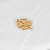 Объёмная золотая подвеска в виде клевера из красного золота (Вес: 51 гр.)