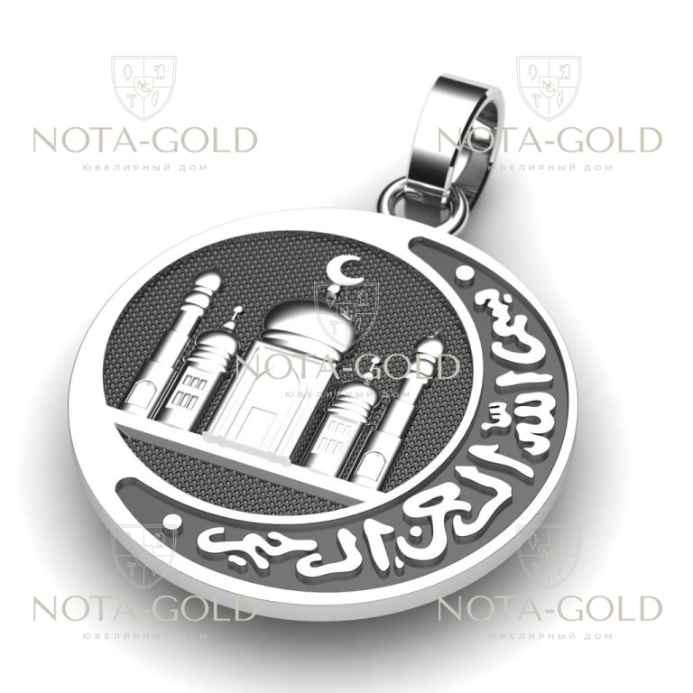 Медальон на заказ с религиозной символикой \