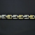 Золотая цепочка эксклюзивное плетение Рыбка с узором (Вес: 41,5 гр.)