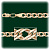Золотая цепочка эксклюзивное плетение Ромбо двойная на заказ (Вес 24,67 гр.)