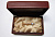 Корпоративный бизнес подарок из золота в виде Вентиля золотника с логотипом компании (Вес 25 гр.)