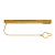 Зажим для галстука из золота на заказ i456 (Вес: 10 гр.)
