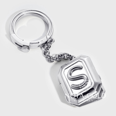 Брелок из серебра S с открывающимся медальоном (Вес 37 гр.)